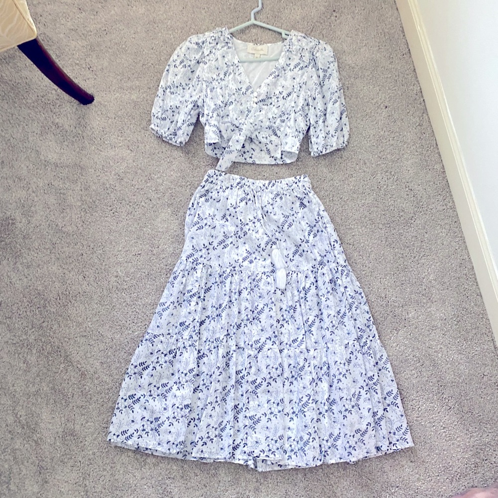 Cleobella Chelsey skirt and top size XS
